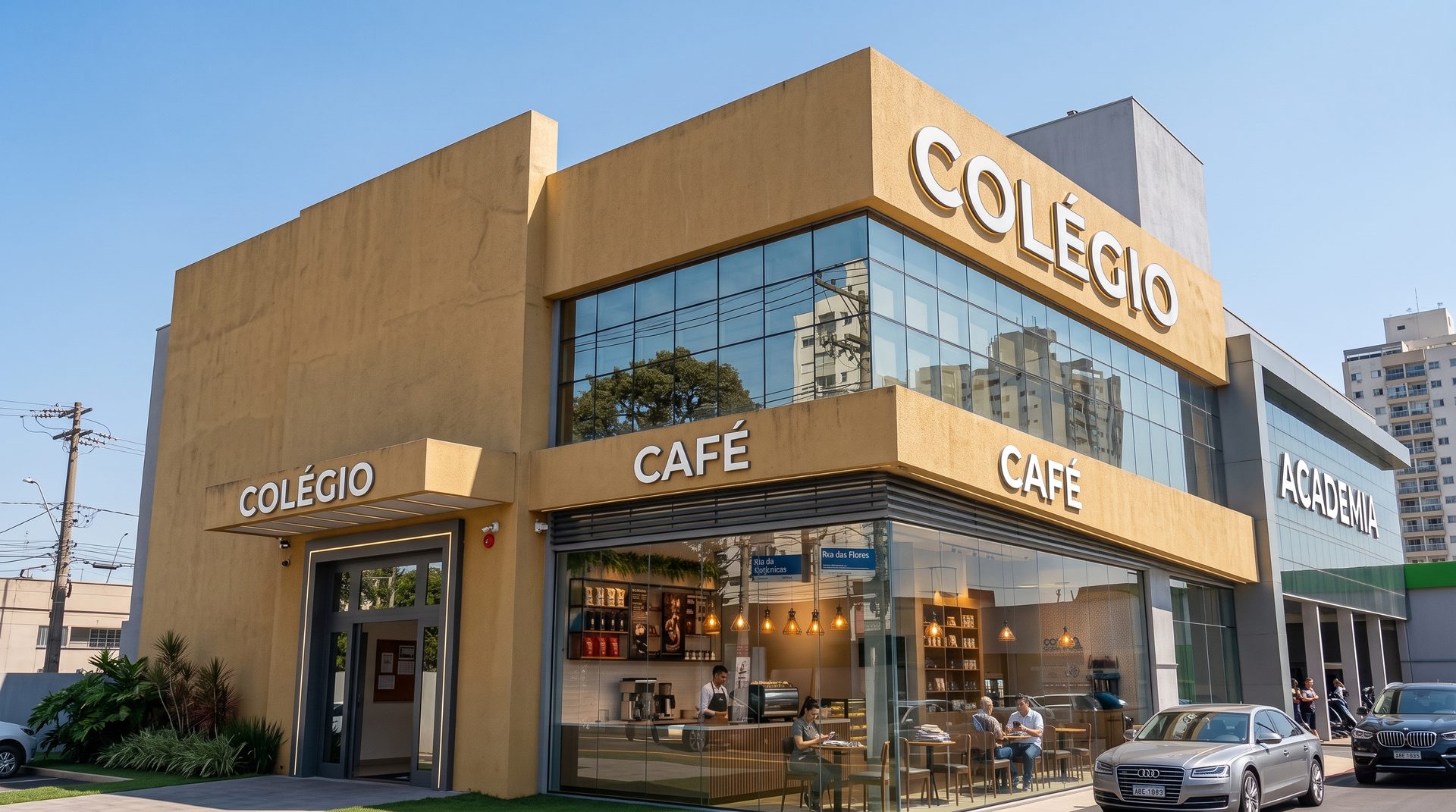 Acesso exclusivo do colégio